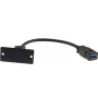 Kramer Electronics WU-CA(W) USB laidas 0,12 m USB 3.2 Gen 1 USB-A į USB-C juodas