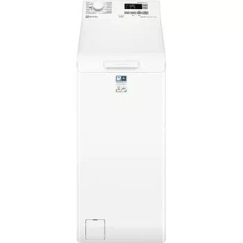 Electrolux EW6T5372P Viršutinio pakrovimo skalbimo mašina, 7 kg, 1200 aps./min., energijos klasė C, balta