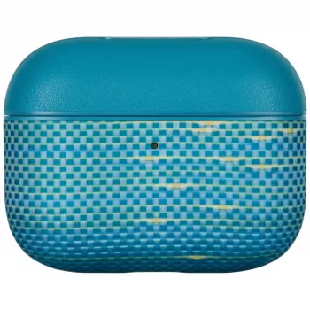 PITAKA aramidinių pluoštų dėklas, skirtas AirPods Pro 3, Lucid Blue