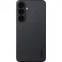 PITAKA Ultra-Slim Case, skirta Samsung Galaxy S25+, juoda/pilka twill