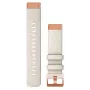 HAMA Garmin Nylon Quick Fit 20mm Watch Strap Cream Rose Gold for Fenix 5S/5S+/6S/7S 010-13102-09