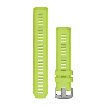 Garmin Instinct 2 22 mm silikoninė laikrodžio apyrankė, Electric Lime, 010-13105-02