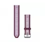 HAMA Garmin Silicone Watch Band 20mm Quick Release Berry/Lilac 010-11251-AK