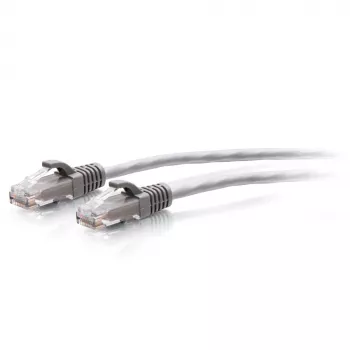 CABLES2GO C2G 1ft (0,3m) Cat6a Snagless Neekranuotas (UTP) Plonas Ethernet tinklo jungiamasis kabelis - Pilka