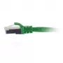 CABLES2GO C2G 10ft (3m) Cat6a Snagless Unshielded (UTP) Slim Ethernet Network Patch Cable - Geltona