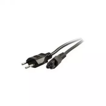 CABLES2GO C2G Swiss Laptop Power Cord - IEC 60320 C5 į SEV 1011 (M) - 2 m - Juoda - Šveicarija