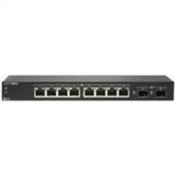 SonicWALL SWS12-8 valdomas jungiklis - 8 x Gigabit + 2 x SFP