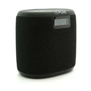 Pure Acoustics Pure Woodland Mini neperšlampamas lauko garsiakalbis su FM/DAB+ radiju, juodas