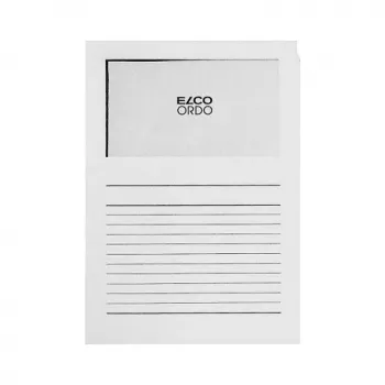 ELCO Ordo Classico dokumentų aplankas A4, 220 x 310 mm, 120 g/m², balta, 100 vnt. (29489.10)