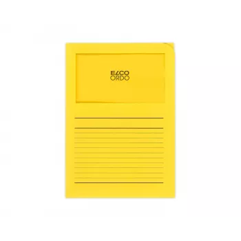 ELCO Ordo Classico dokumentų aplankas A4, 220 x 310 mm, 120 g/m², intensyviai geltona, 100 vnt. (29489.72)