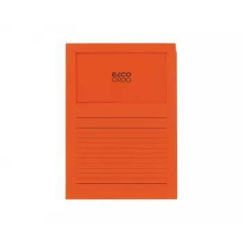 ELCO Ordo Classico dokumentų aplankas A4, 220 x 310 mm, 120 g/m², oranžinė, 100 vnt. (29489.82)