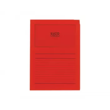 ELCO Ordo Classico dokumentų aplankas A4, 220 x 310 mm, 120 g/m², raudona, 100 vnt. (29489.92)