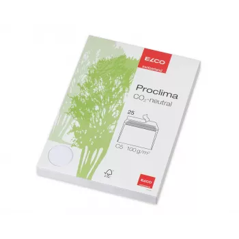 ELCO Proclima vokas C5 (162 x 229 mm), be langelio, su lipnia juostele, 100 g/m², 25 vnt. (74270.20)