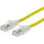 Dätwyler Cat.6A H AMP v2 Patch Cable, Yellow, 20 m, SFTP, LS0H, CU 7702 flex
