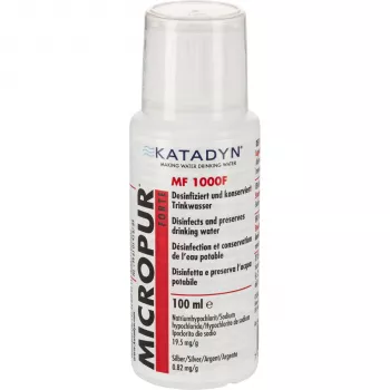Katadyn Micropur Forte MF 1000F 100 ml skystas vandens dezinfekantas
