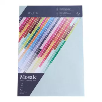 Artoz Papier Mosaic raštinės popierius šviesiai mėlynas A4 90 g/m² 25 lapų