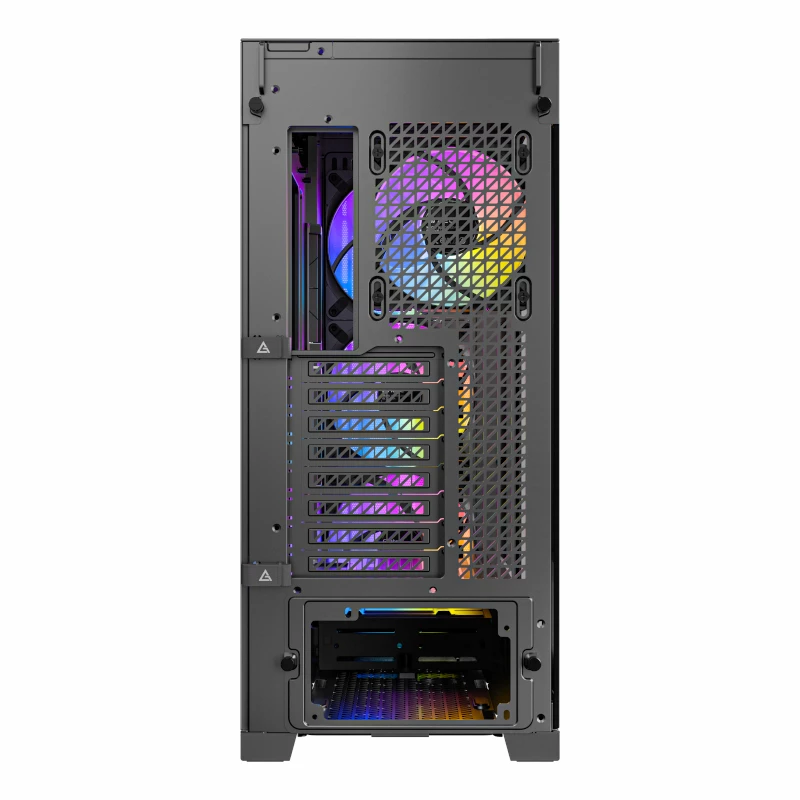 Antec Performance 1 FT ARGB Full Tower Case su grūdinto stiklo langu, juoda