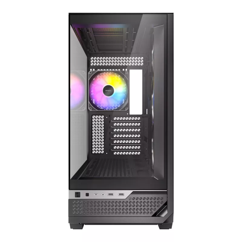Antec Constellation Series C7 ARGB Mid Tower E-ATX korpusas su grūdinto stiklo langu