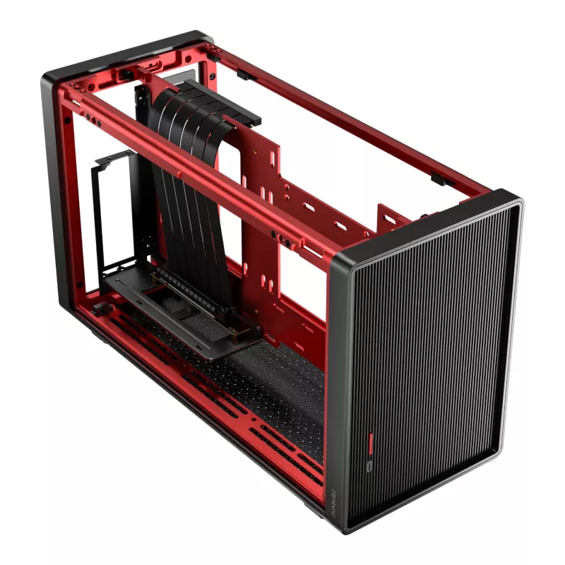 Antec Performance 1M Mini-ITX bokštinis žaidimų korpusas, juodas, be maitinimo šaltinio (SFX/SFX-L)