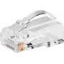 ROLINE Easy Passthrough RJ45 Kištukas Cat.6/6A UTP 10x/Set