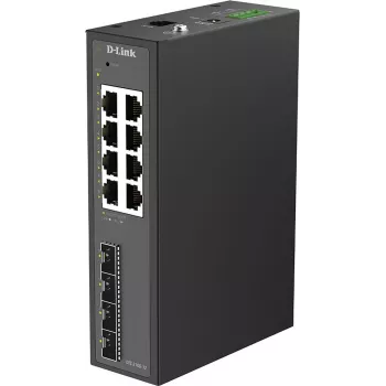 D-Link DIS-210G-12 Smart Managed Industrial Switch - 8 Gigabit prievadai + 4 SFP lizdai