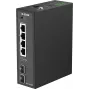 D-Link DIS-210G-06P pramoninis išmanusis valdomas Gigabit PoE+ jungiklis, 4 PoE+ prievadai, 2 SFP, 120W