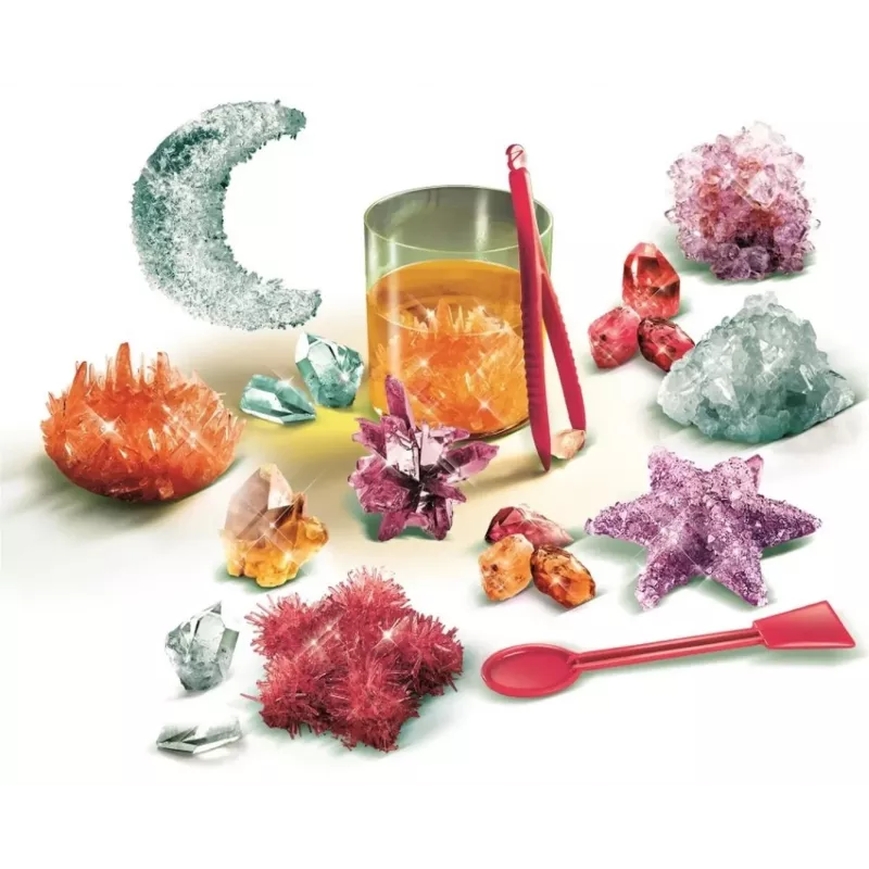 Clementoni Science & Play Crystal Growing Kit – užsiaugink savo kristalus