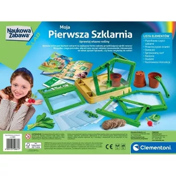 Clementoni Science & Play Mini Greenhouse Educational Kit