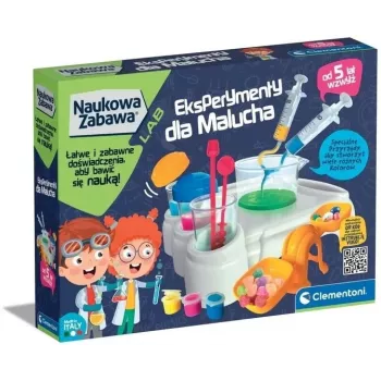 Clementoni Science & Play - Eksperimentai mažiems vaikams edukacinis rinkinys 50895