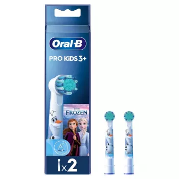 Oral-B EB10S Frozen 2 vnt. komplektas elektrinių dantų šepetėlių keičiamos galvutės