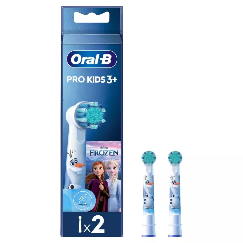 Oral-B EB10S Frozen 2 vnt. komplektas elektrinių dantų šepetėlių keičiamos galvutės
