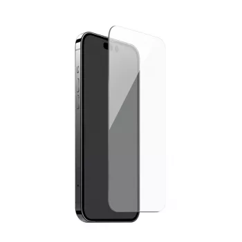 PURO Anti-Bacterial Tempered Glass Screen Protector, skirtas Apple iPhone 15 Pro Max