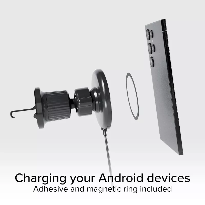 SBS MagSafe Magnetic 15W Wireless Car Charger - Black