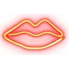 SBS Red Lips Glow Neon Effect LED lempa