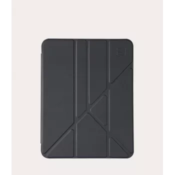 Tucano Bamboo Folio Case, skirta iPad 11 (A16 2025) / iPad 10.9 10th Gen (2022) - Juoda