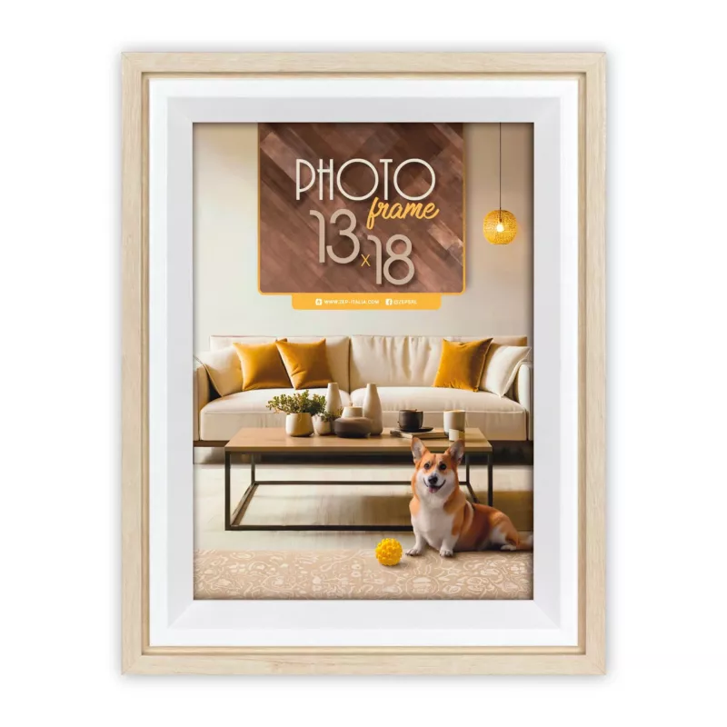 ZEP Bologna Cream 20x30 medinis nuotraukų rėmelis BG623C