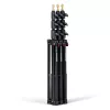 Manfrotto 1051BAC x 3 kompaktiškų šviesos stovų rinkinys su krepšiu