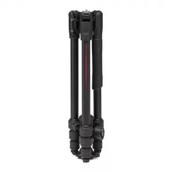 Manfrotto BEFREE Advanced Twist AS Tripod Kit su rutuline galvute (Aliuminis, Pilkas)