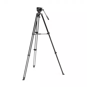 Manfrotto MVT502AM Video Tripod Kit su 500X Fluid Head