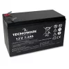 TECNOWARE Power Battery 12V 7.2Ah AGM VRLA su Faston 6.3mm gnybtu