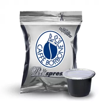 Caffè Borbone Respresso Miscela Nera kavos kapsulės 50 x 5 g, skirtos Nespresso OriginalLine