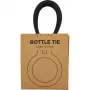 24Bottles Bottle Tie, Tuxedo Black - Silikoninis nešimo dirželis, skirtas Clima ir Urban buteliams