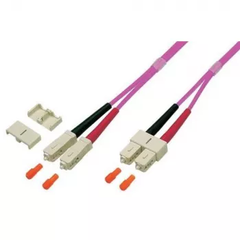 TECHLY Patch Cord Fibre Optic OM4 50/125 MM SC-SC Duplex 3m