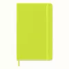 Moleskine Classic užrašinė A5 su kietais viršeliais, be linijų, mirtų žalia