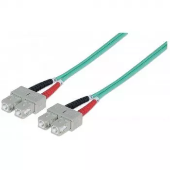 TECHLY Patch Cord Fiber Optic OM3 50/125 SC-SC Duplex 5m