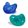 Chicco PhysioForma Pacifier Soft Blue 16-36 Months 2 Pack