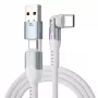 STATIK PowerPivot Pro Rotating 2-in-1 USB-C Cable White 2m