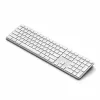 Satechi Slim EX3 belaidė Bluetooth klaviatūra trims įrenginiams su Mac/Windows režimo jungikliu (Space Gray)