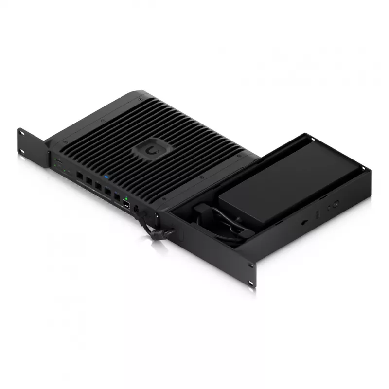 Ubiquiti UniFi Rack Mount Tray 1U, skirta Industrial Switch - juoda