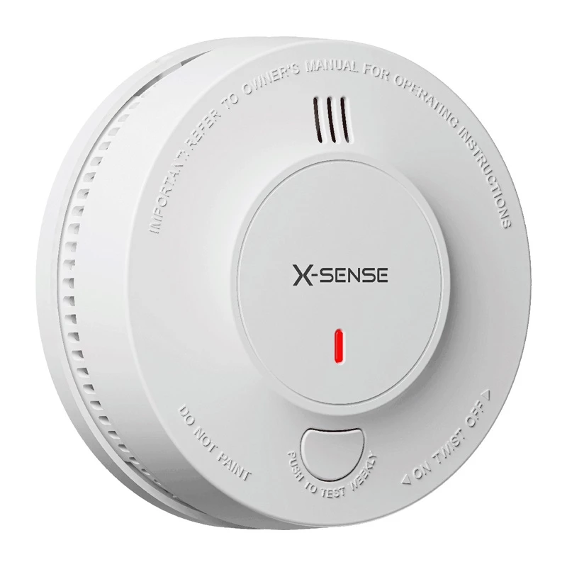 X-Sense SD19 Dūmų detektorius su 10 metų baterija, maitinamas baterija, 122 x 45 mm (ZASXS00156WEU)